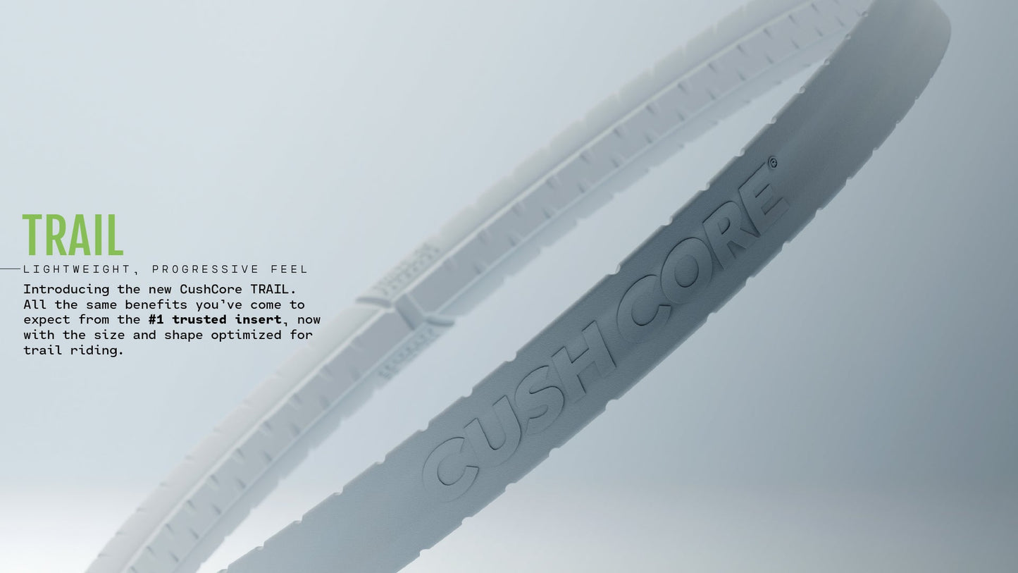 CushCore Trail Tire Inserts - Set - Inc 2 Tubeless Valves