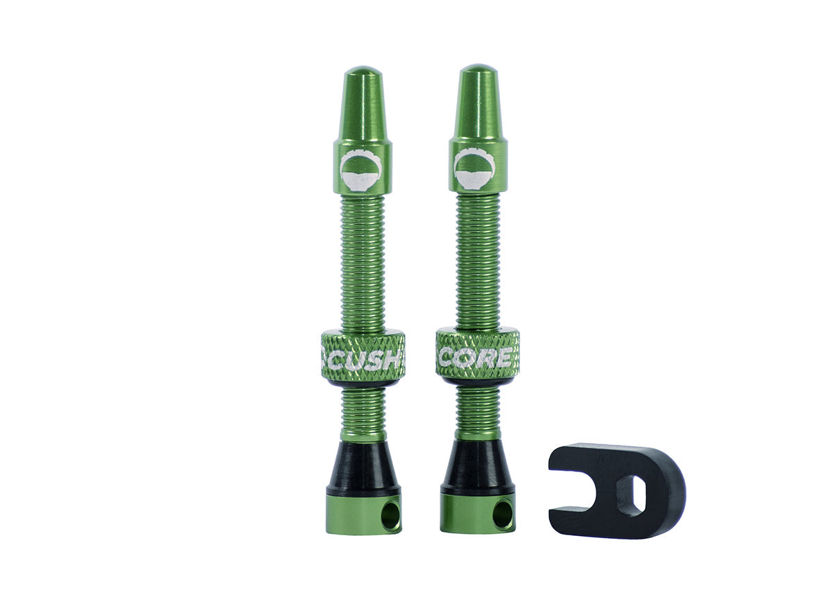 CushCore Air Valve Set Green 55mm 