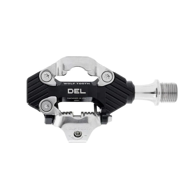 Wolf Tooth Components DEL Gravel Clipless MTB Pedal - Black