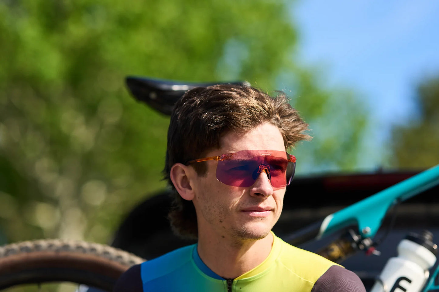 Shimano S-Phyre Sl RS Sunglasses - Off Road Lens - Yellow Sapphire