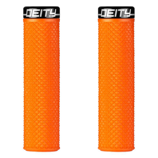 Deity Components Supracush Grips - Orange Orange  