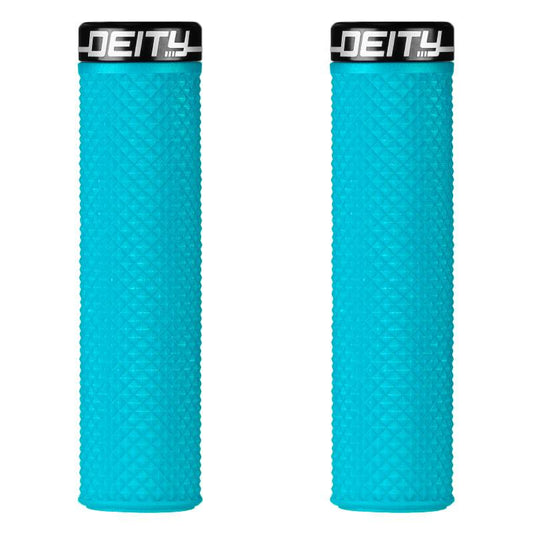 Deity Components Supracush Grips - Turquoise Turquoise  