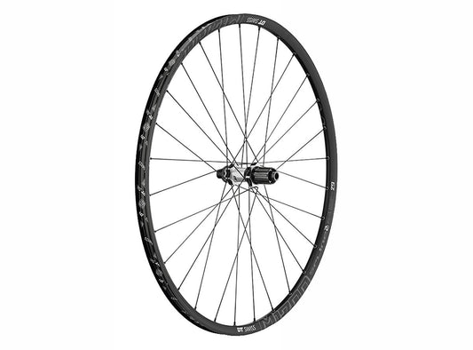 DT Swiss M1700 Spline 29" MTB Wheel - Rear Black - Silver 12x142mm Thru Axle Center Lock