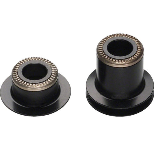 DT Swiss Thru Bolt Conversion End Caps - 10mm - 9/10 Speed Rear Hubs Black Fits - 240/240SS/350/440 