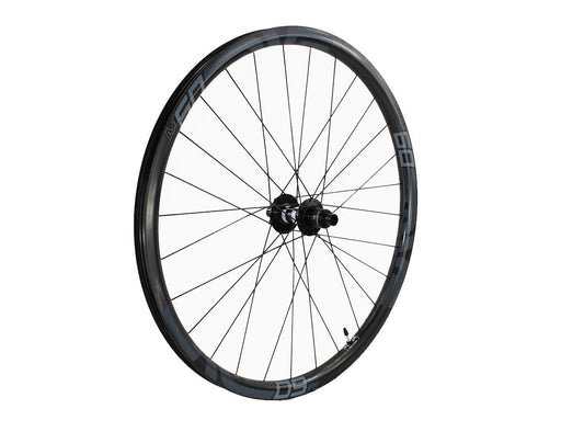 DT Swiss 350 on ENVE HV60 27.5" MTB Wheel - Rear Black 12x148mm - 28h - SRAM XD DT DB Black Spokes - Gray Decals