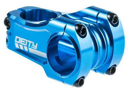 Deity Components Copperhead 31.8 MTB Stem - Blue Blue 1.1/8" 50mm