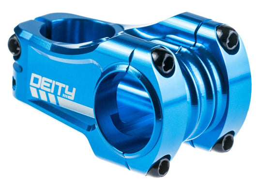 Deity Components Copperhead 31.8 MTB Stem - Blue Blue 1.1/8" 50mm