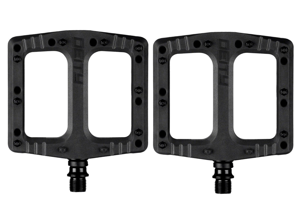 Deity Components Deftrap Platform Pedals - Black Black  