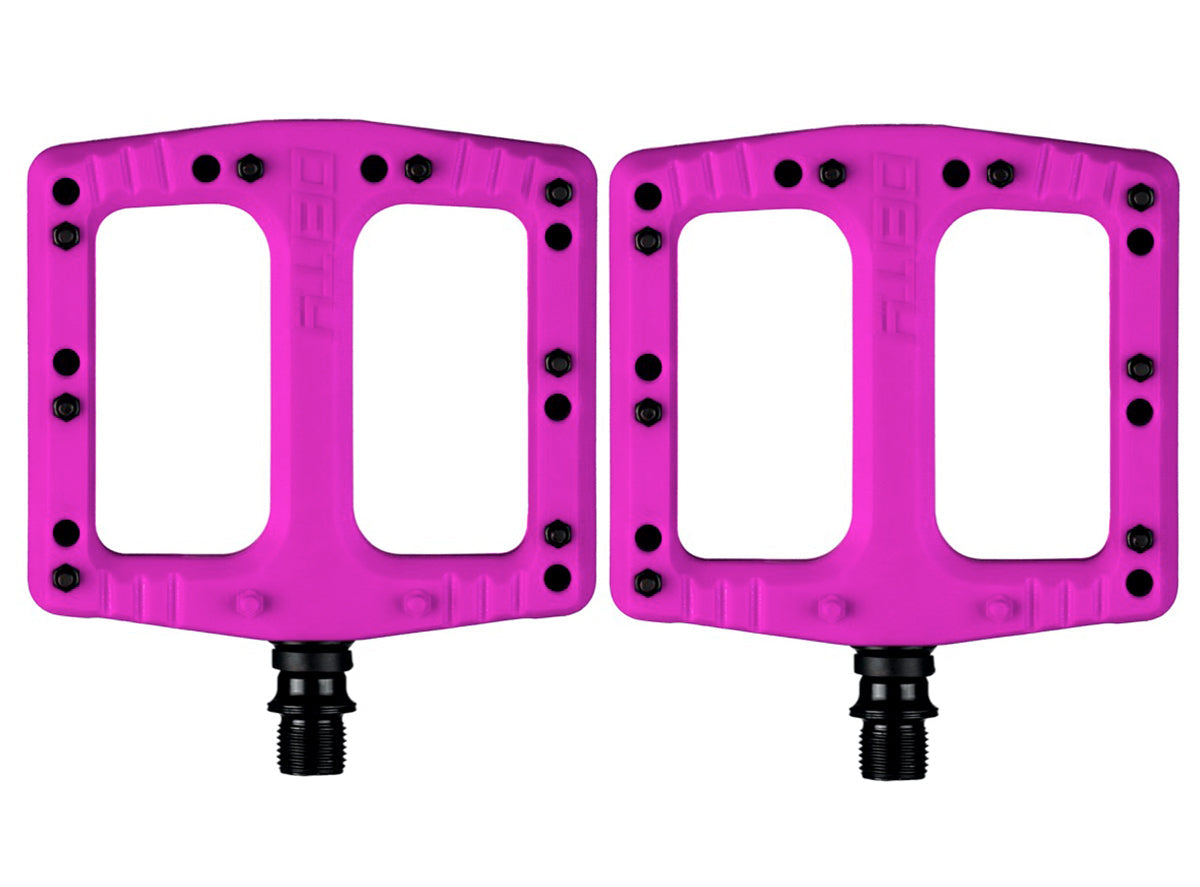 Deity Components Deftrap Platform Pedals - Pink Pink  