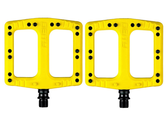 Deity Components Deftrap Platform Pedals - Yellow Yellow  