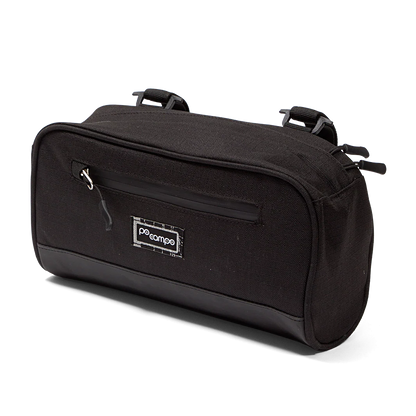 Po Campo Domino Handlebar Bag - Black Ripstop