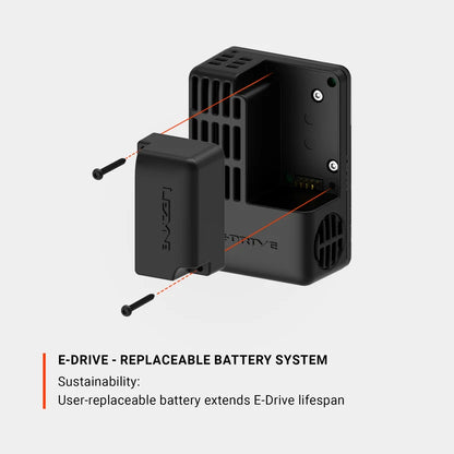 Lezyne E-Drive Pump - Satin Black