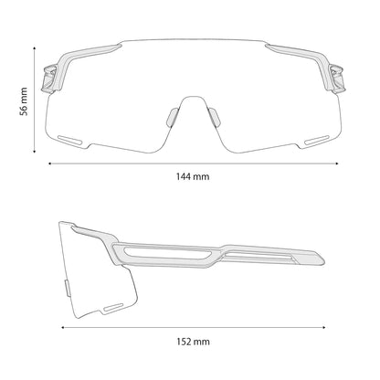 Shimano Equinox RS Sunglasses - Gravel Lens - Teal