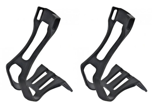 EVO Nylon Toe Clips Black