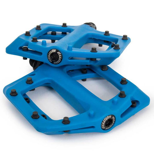 Eastern Linx MTB Flat Pedals - Blue Blue  