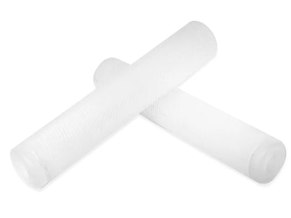 Eastern Riblet Flangeless BMX Grips - Clear