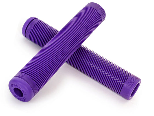 Eastern Riblet Flangeless BMX Grips - Purple