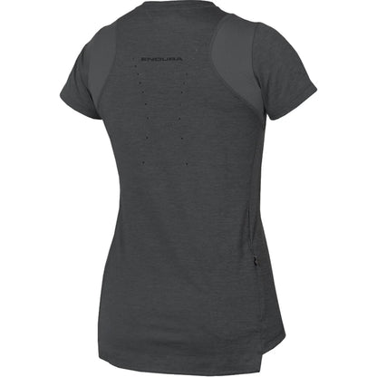 Endura SingleTrack Short Sleeve MTB Jersey - Womens - Gray