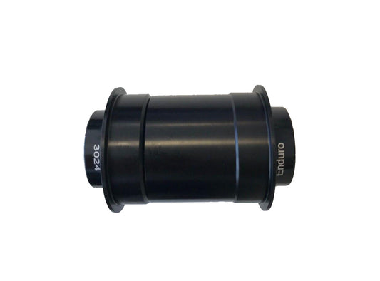 Enduro PF30 Ceramic Hybrid Bottom Bracket with 24mm Adaptor Black Shimano 