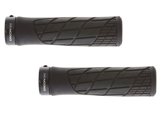 Ergon GA2 Fat Grips - Black Black  