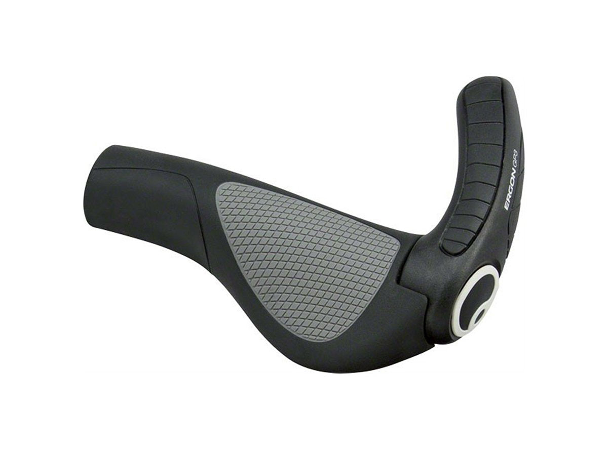 Ergon GP3-S Grips - Black-Gray Black - Gray Small 