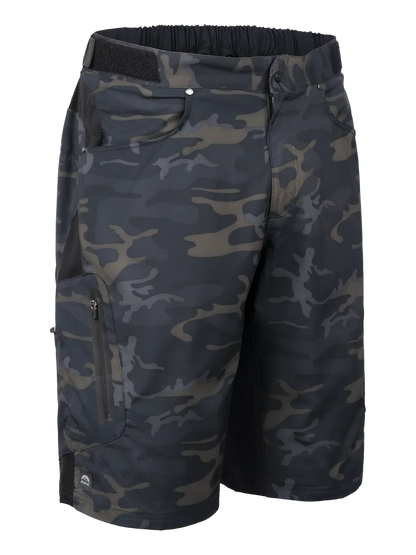Zoic Ether Camo MTB Short - Black Ops