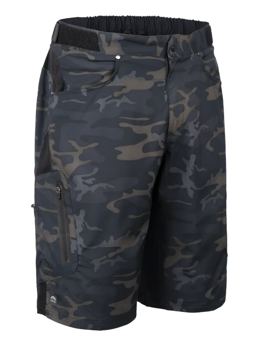 Zoic Ether Camo MTB Short - Black Ops