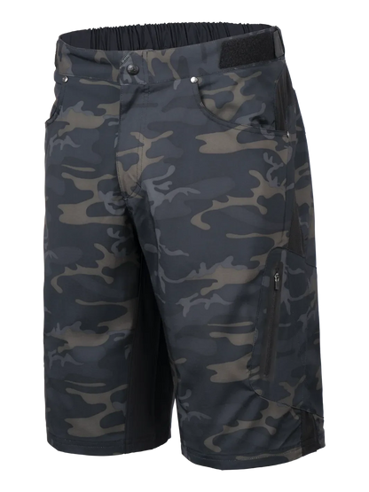 Zoic Ether Camo MTB Short - Black Ops