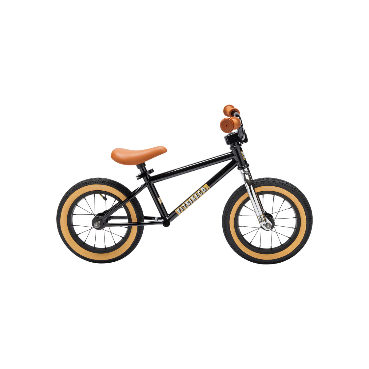 Fit Bike Co Misfit Balance Bike - Gloss Black