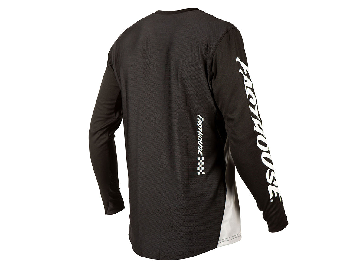 Fasthouse Alloy Kilo Long Sleeve MTB Jersey - Black-Gray