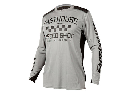 Fasthouse Alloy Roam Long Sleeve MTB Jersey - Heather Gray Heather Gray X-Large 