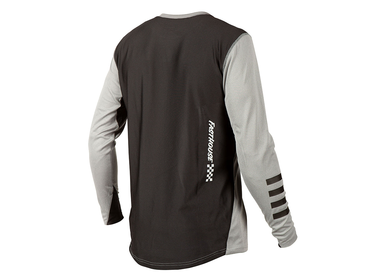 Fasthouse Alloy Roam Long Sleeve MTB Jersey - Heather Gray