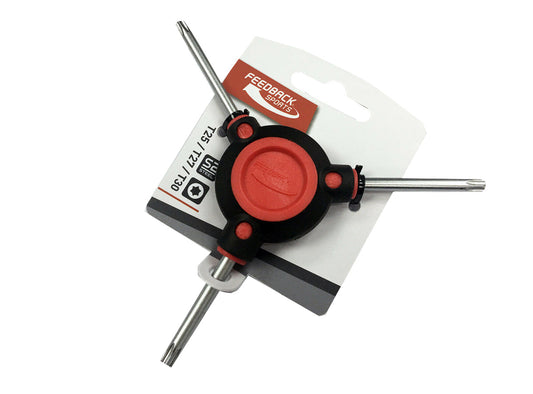 Feedback Fixed 3 Way Y Wrench Red 2/2.5/3mm 