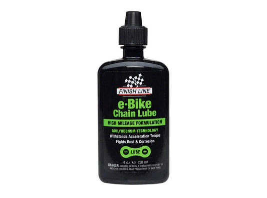 Finish Line e-Bike Chain Lube Black - Green 4oz 