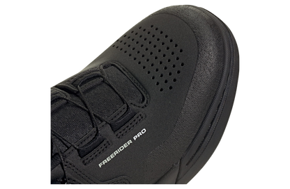 Five Ten Freerider Pro BOA Flat Pedal Shoe - Womens - Core Black-Linen Green-Ftwr White