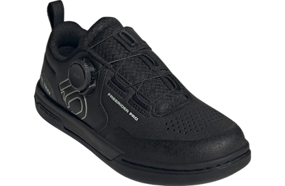 Five Ten Freerider Pro BOA Flat Pedal Shoe - Womens - Core Black-Linen Green-Ftwr White