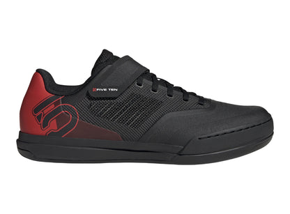 Five Ten Hellcat Pro Clipless MTB Shoe - Core Black-Core Black-Red