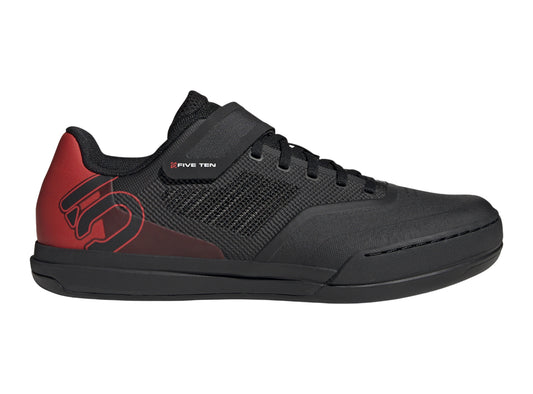 Five Ten Hellcat Pro Clipless MTB Shoe - Core Black-Core Black-Red
