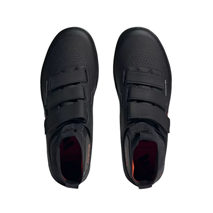 Five Ten Freerider Pro Mid VCS Flat Pedal Shoe - Core Black-Solar Red-Gray Three