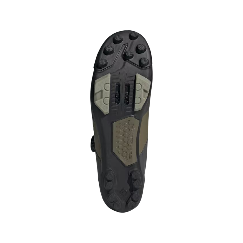 Five Ten Kestrel BOA Clipless MTB Shoe - Gray Six-Silver Pebble-Olive Strata