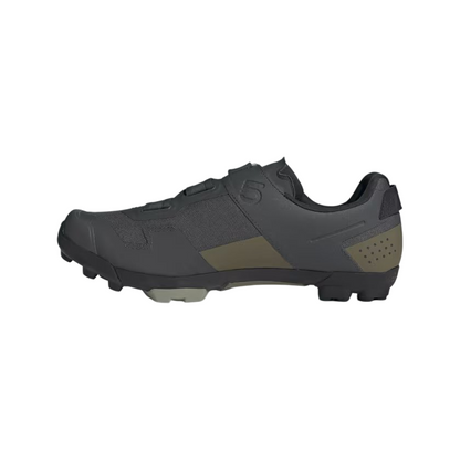 Five Ten Kestrel BOA Clipless MTB Shoe - Gray Six-Silver Pebble-Olive Strata