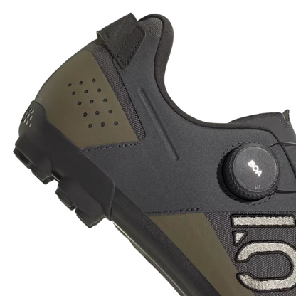Five Ten Kestrel BOA Clipless MTB Shoe - Gray Six-Silver Pebble-Olive Strata