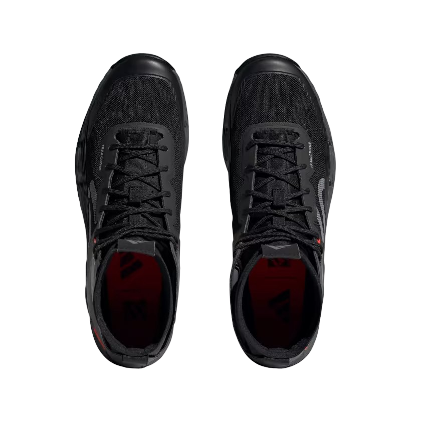 Five Ten Trailcross Mid Pro MTB Shoe - Black-Gray Two-Solar Red
