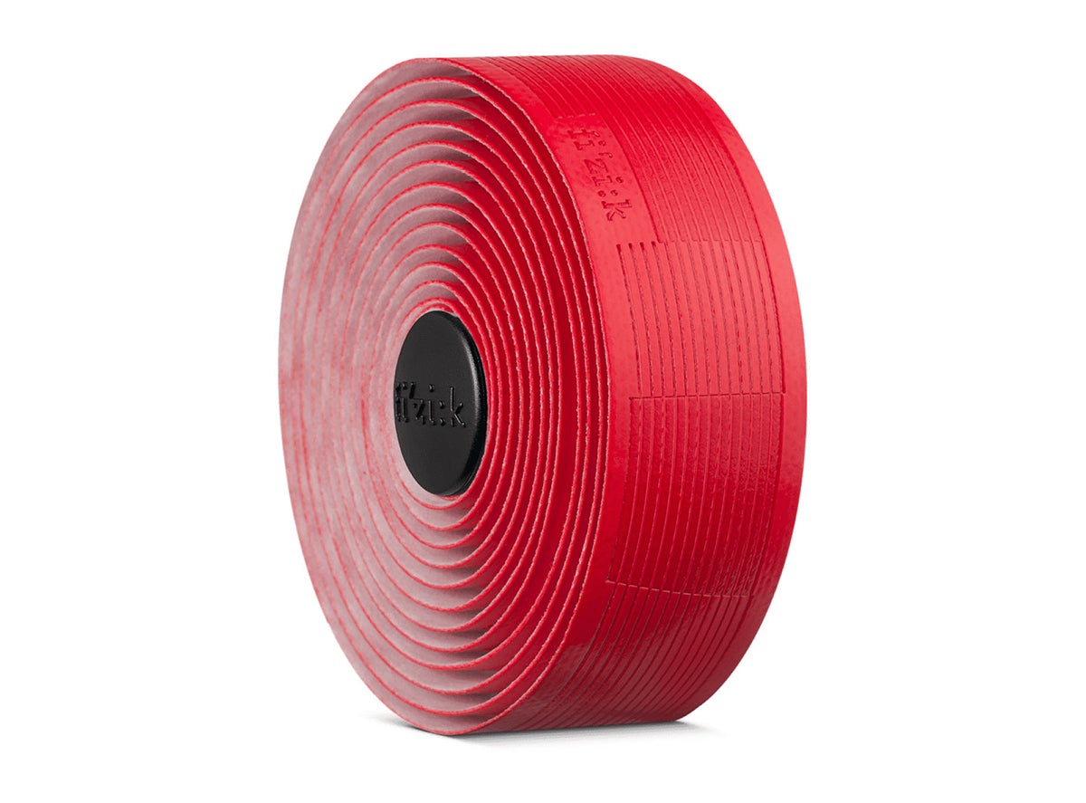Fizik Vento - Solocush - Tacky - Bar Tape - Red Red 2.7mm 