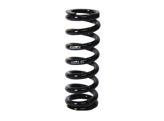 Fox Suspension Rear Steel Coil Spring - 2.0" - 2.5" Stroke - Black Black 2.5" Stroke 250 lbs