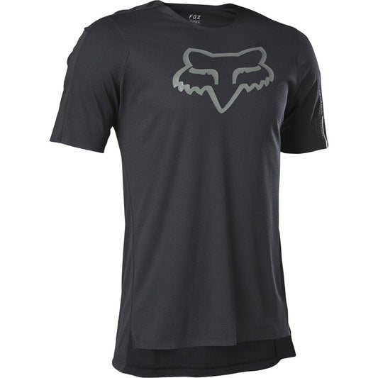 Fox Racing Flexair Delta Short Sleeve MTB Jersey - Black - 2022 Black Small 