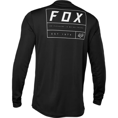 Fox Racing Ranger Long Sleeve MTB Jersey - Swath - Black