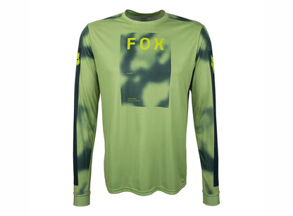Fox Racing Ranger Long Sleeve MTB Jersey - Taunt - Pale Green