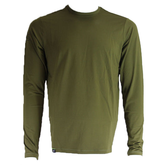 Pearl Izumi Midland Long Sleeve Tee Shirt - Legacy - Dark Olive