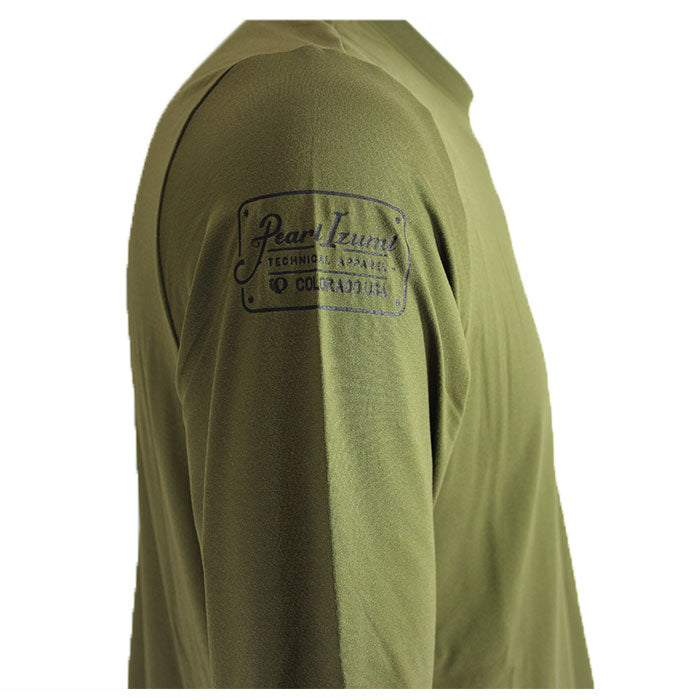 Pearl Izumi Midland Long Sleeve Tee Shirt - Legacy - Dark Olive